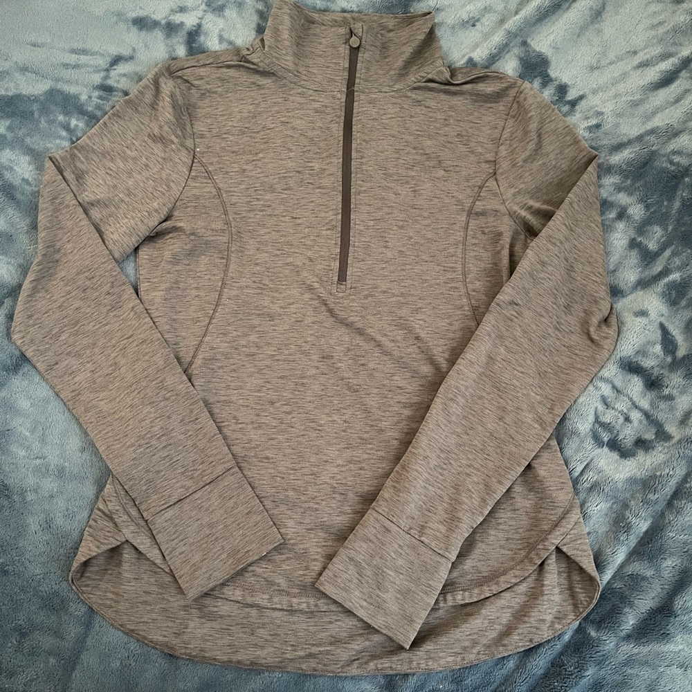 (Apana) Yoga Quarter-Zip Top